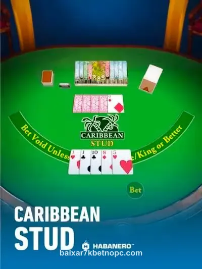 Imagem do jogo Caribbean Stud no 7kbet